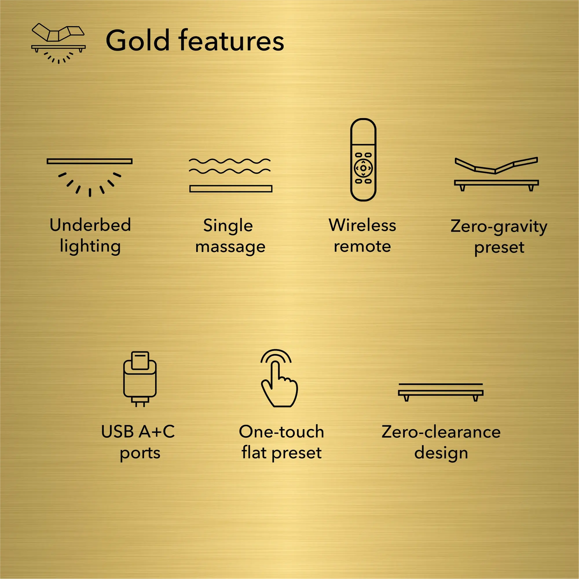 Beautyrest® Gold Hotel Collection Adjustable Bed Base - Image 3