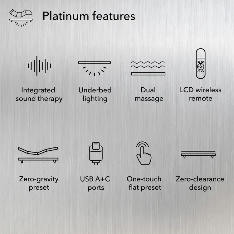 Beautyrest® Platinum Hotel Collection Adjustable Bed Base - Image 3